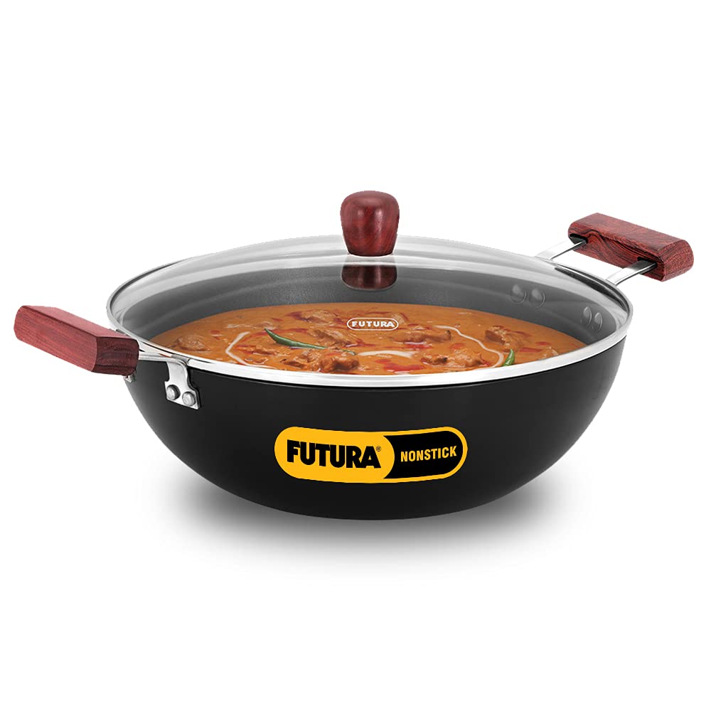 Amazon.com: Hawkins Futura 5 Litre Deep Kadhai, Non Stick